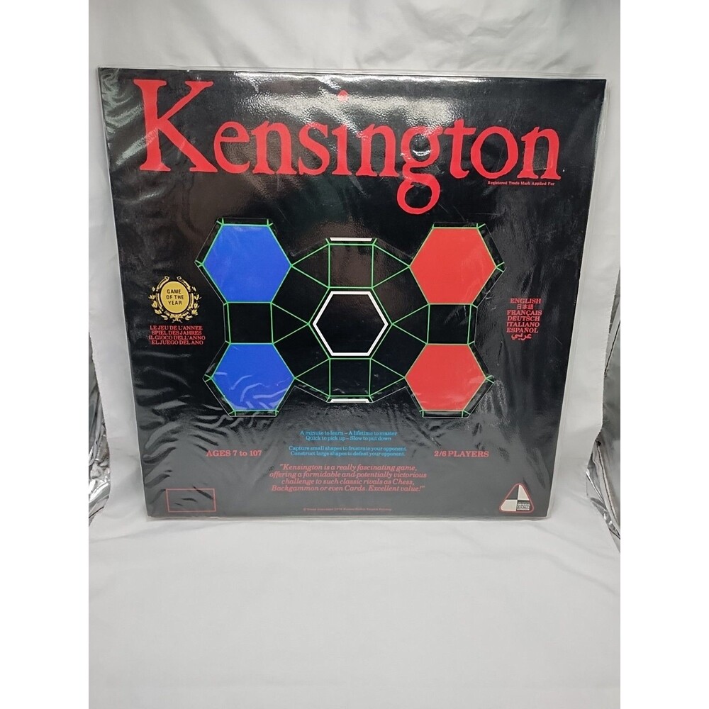 1979 Kensington Strategy 2-6 Players Board Game